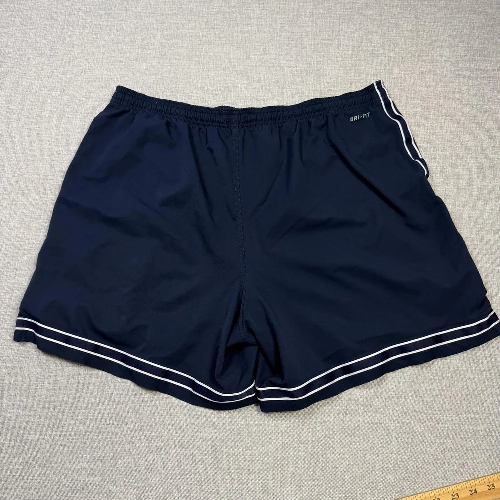 Nike‎ Shorts Mens XL Blue Athletic Drawstring Elastic Waist Dri-FIT 7 Inseam